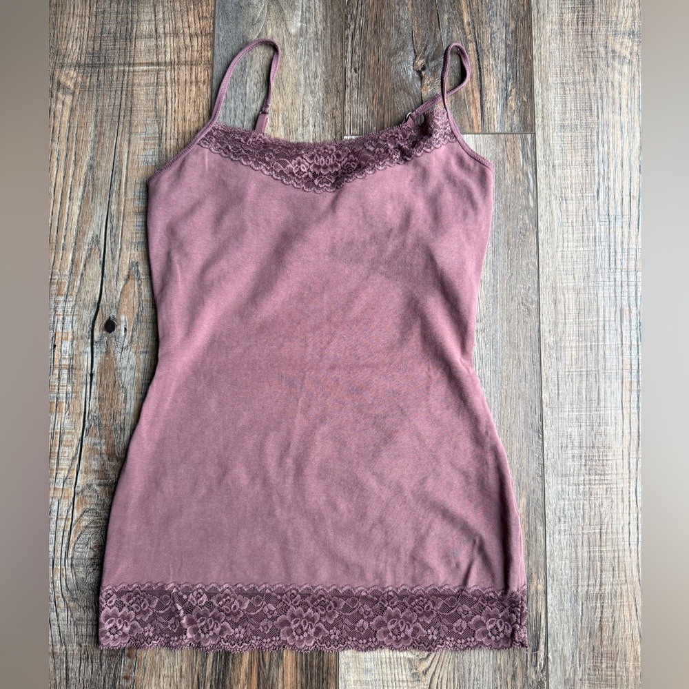 Express Sexy Stretch Top in Dusty Rose